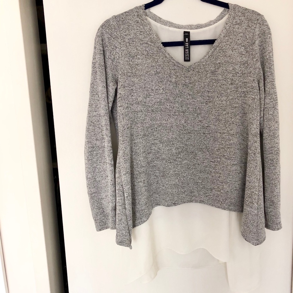 Gray Oversized Sweater